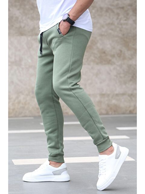 Madmext Haki Basic Erkek Jogger Eşofman Altı 4210 - S000031812-18547