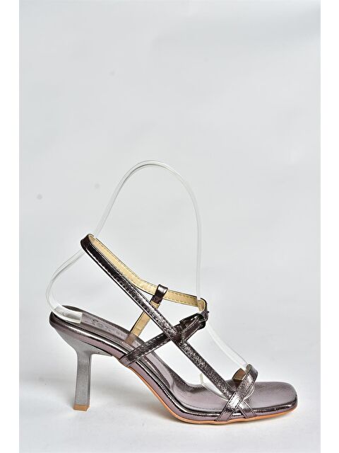 Fox Shoes P5188703 Antrasit Kadın Topuklu Ayakkabı - S000043089-29666
