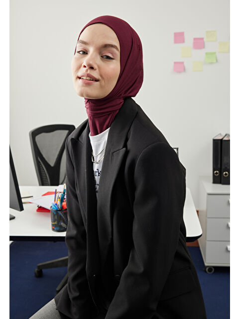 Fresh Scarfs Bordo Athletıc Hıjab
