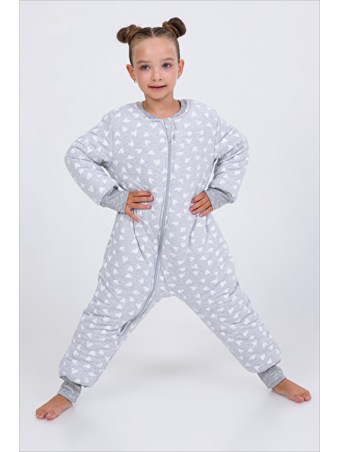 Cantoy Kız Erkek Çocuk Kalın Elyaf Dolgulu Premium Kalite 2.5 Tog Desenli Uyku Tulumu - S000265671-29351