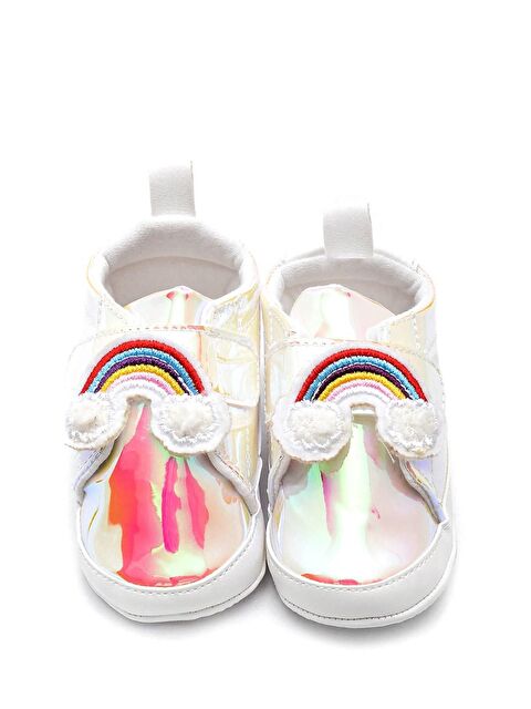 First Step Tek Cırtlı Aynalı Patik--G-2323 - S000057233-20063