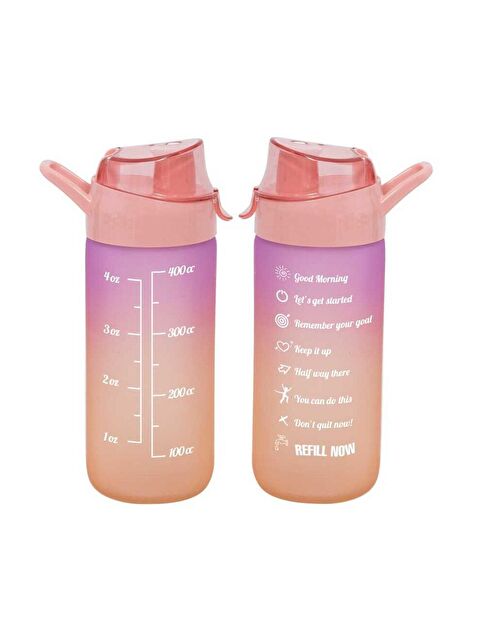 Herevin 111808-162 Cam Su Şişesi - Motivasyon Su Matarası - Suluk Yavruağzı - S000104785-20013