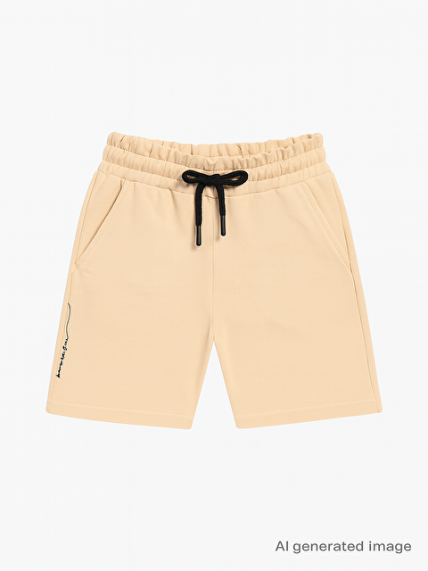 Toontoykids Kız Çocuk Back To You Nakışlı Şort