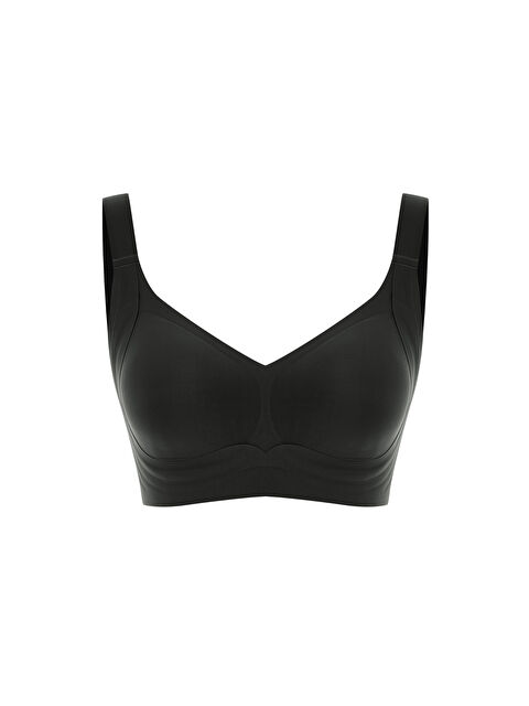 Hnx Dikişsiz İz Yapmaz Balensiz Toparlayıcı Çıkarılabilir Pedli Geniş Askılı Konfor Sütyen - S000499009-19351