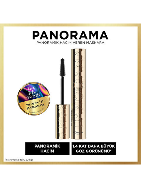 L'Oreal Paris Panorama Hacim Veren Maskara Siyah - S000117935-19351