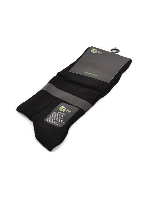 Ayakmod Siyah Bambu Erkek Uzun Çorap 24K003 - S000050117-19351