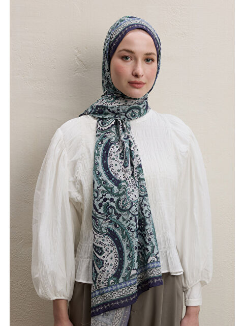 Fresh Scarfs Elegant Desen Şal Lavanta