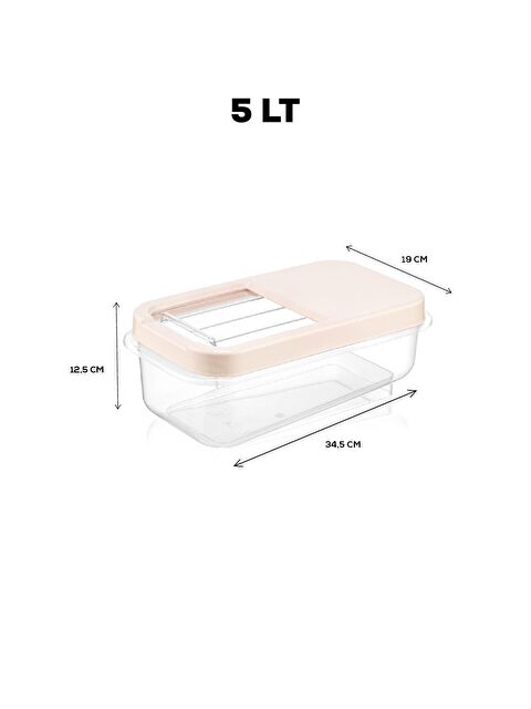 Meleni Home 2'li 5 lt Kayar Kapaklı Tablet Deterjan Saklama Kutusu - S000033108-29666