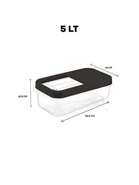 Meleni Home 2'li 5 lt Kayar Kapaklı Tablet Deterjan Saklama Kutusu - S000033104-29666