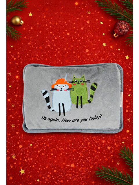 Biggdesign Cats Selamlayan Kedi Elektrikli Sıcak Su Torbası - S000124578-17308