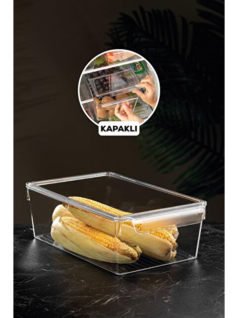 Meleni Home Kapaklı Buzdolabı Düzenleyici Organizer - S000032784-26865