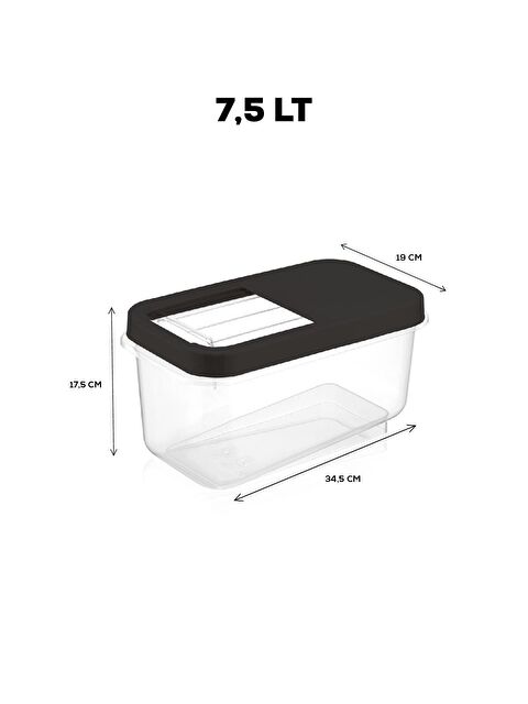 Meleni Home 2'li Etiketli 7,5 lt Kayar Kapaklı Deterjan Saklama Kabı - S000033097-29666