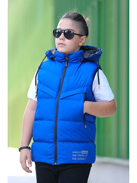 Pina Kids Kapüşonlu Erkek Çocuk Şişme Yelek YLK 1005Y - S000275342-17234