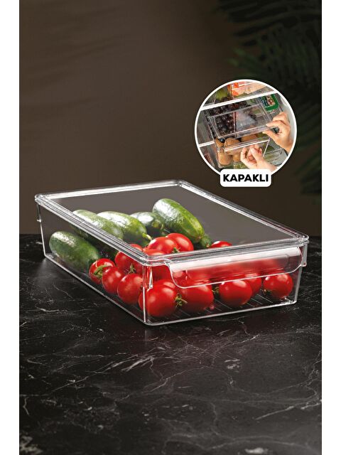 Meleni Home Kapaklı Buzdolabı Düzenleyici Organizer - S000032776-26865