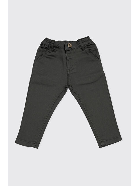 Panço Erkek Bebek Düğmeli Antrasit Pantolon - S000333745-29666