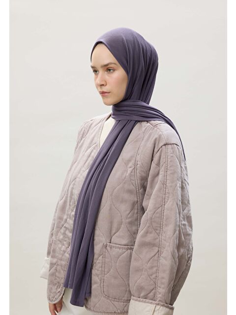 Fresh Scarfs Penye Şal Leylak