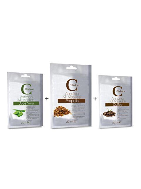 Claderm 20 ml (Aloe Vera-Propolis-Coffee) Avantaj Paketi - S000074446-26865