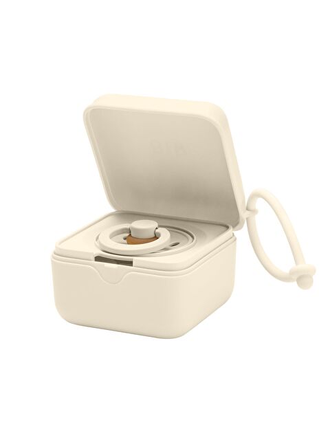 Bibs Pacifier Box Emzik Kutusu-Ivory - S000008763-19928