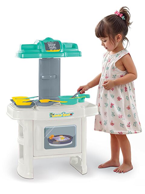 Dolu Oyuncak Şefin Mutfak Seti - Yeşil - S000512109-18194