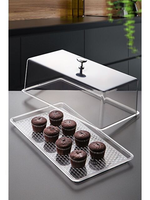 Nandy Home Dekoratif Tasarım Pasta,Kurabiye Saklama ve Sunum Seti No2 - S000012615-23173