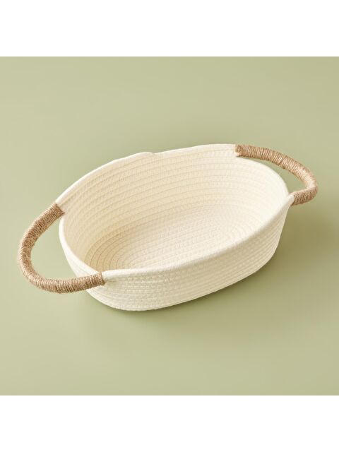 Bella Maison Montana Fildişi Sepet Beyaz - S000094780-26406