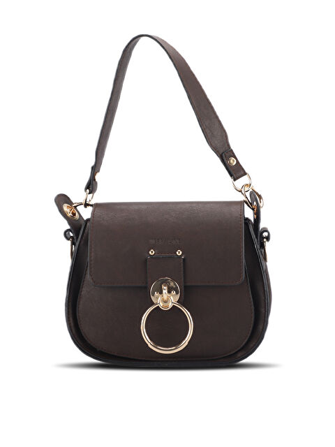 Merry Line PRAG VIYANA Kadın Kahve El Çantası - S000404510-19413