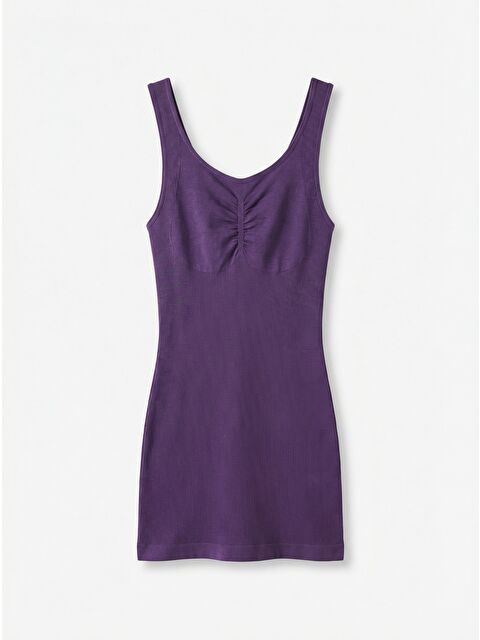 C&City C15015 Dikişsiz Atlet Korse Mor - S000222273-20042