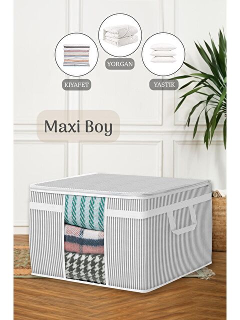 Meleni Home Maxi Pencereli Baza Altı Hurç 45 x 40 x 30 cm - S000032893-20600