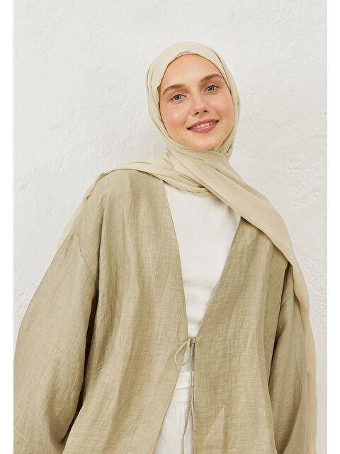 Fresh Scarfs Rami Viskon Şal Kum
