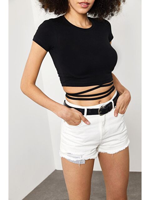 Xhan Bağcıklı Tişört 1YXK1-45021-02 - S000030535-19351