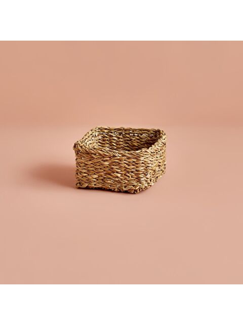 Bella Maison Kiara Hasır Kare Sepet Naturel - S000094805-26406