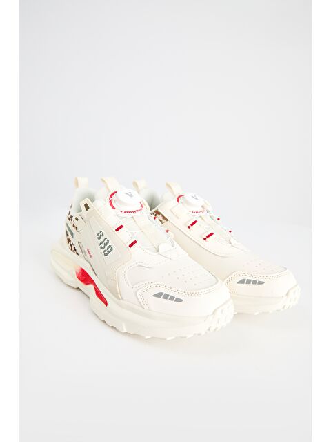 Vicco Code Hafif Unisex Okul Öncesi Bej Spor Ayakkabı - S000275625-19928