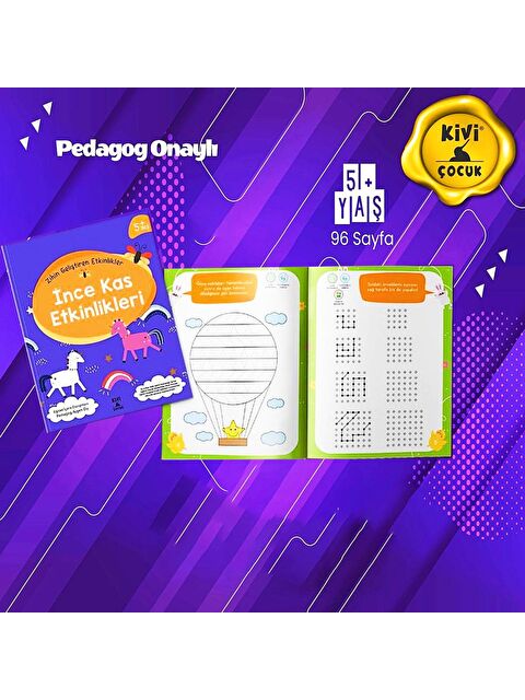 Kivi Çocuk 5+ Yaş Zihin Geliştiren Etkinlikler İNCE KAS ETKİNLİKLERİ KTP - S000104644-27074