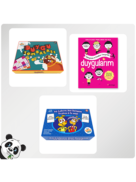 Mucit Panda Duygusal Gelişim Seti (İlkokul) 1936 - S000080693-23173