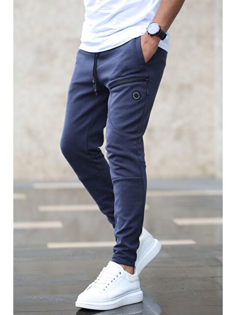 Madmext Basic Lacivert Erkek Jogger Eşofman Altı 4207 - S000032116-21164