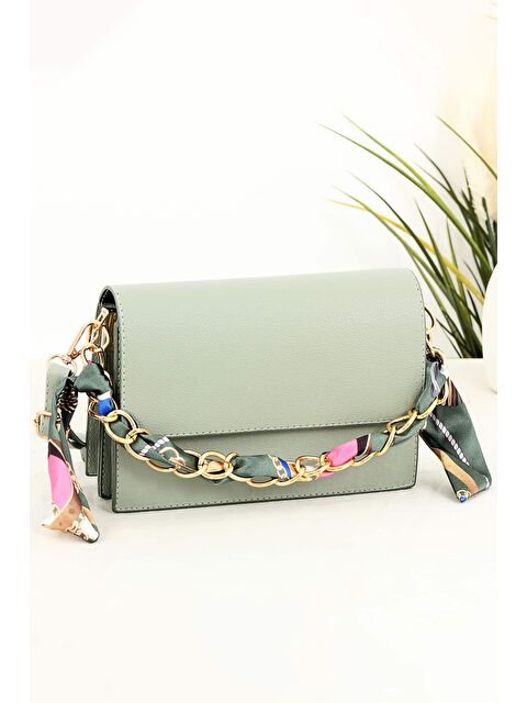 Bipanya Insane Fularlı Kadın Omuz Çantası BP-4758O - S000065210-34206