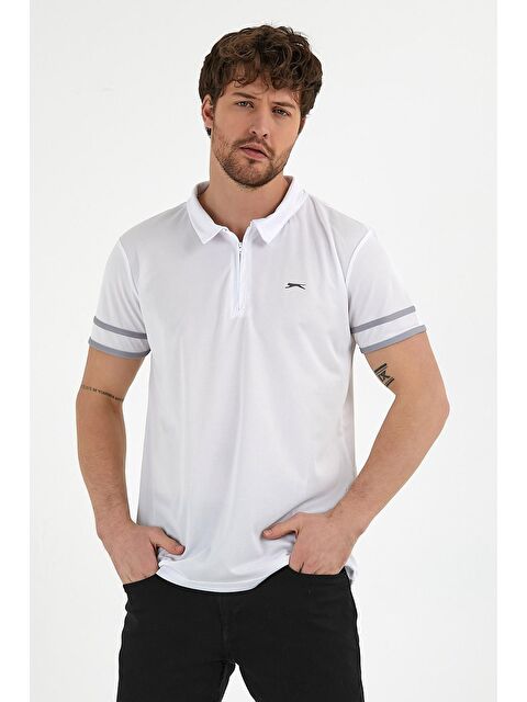 SLAZENGER REDMOND Erkek Tişört Beyaz - S000015241-20063