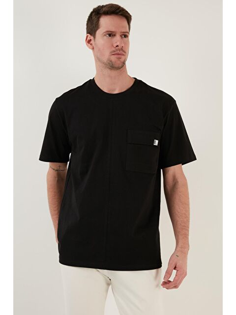 Buratti %100 Pamuk Relaxed Fit Bisiklet Yaka Tişört 5902605 - S000001244-19351