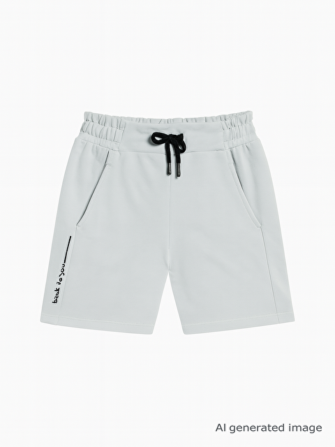 Toontoykids Kız Çocuk Back To You Nakışlı Şort