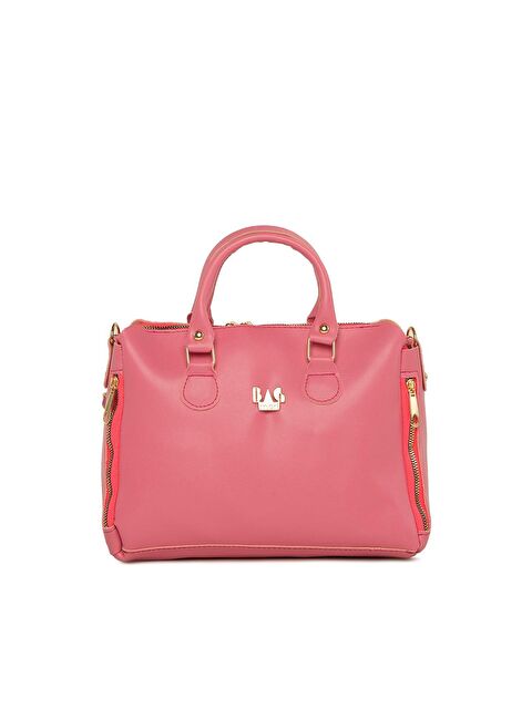 Bagmori Dik Çift Fermuarlı Askılı Çanta - S000001067-18686