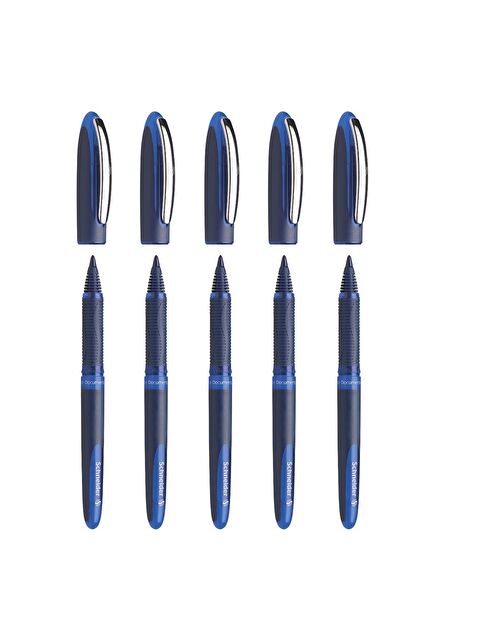 Schneider One Business 0.6 İmza Kalemi Mavi 5 Li Set - S000107481-17234
