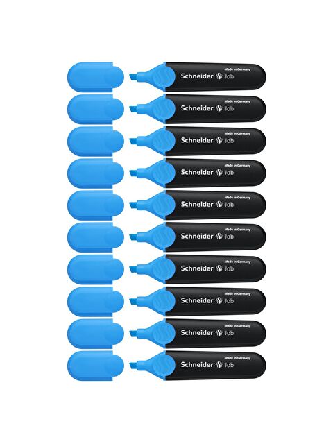 Schneider 150 Canlı Renkler Fosforlu Kalem Mavi 10 Lu - S000107491-17234