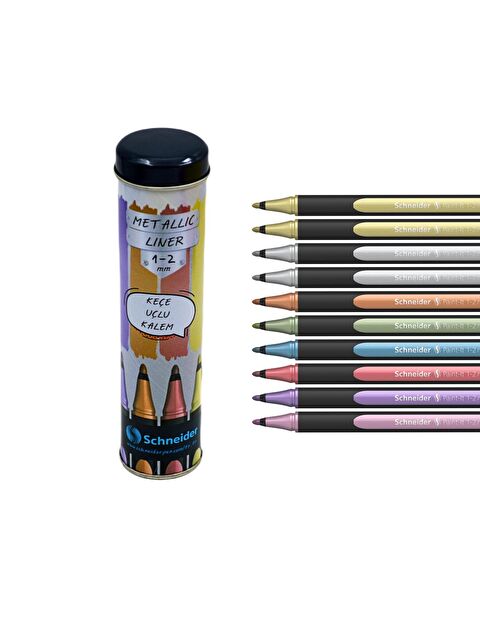 Schneider Paint-It 020 Metalik Liner 1-2mm Metal Tüp 10 Lu - S000107495-27074