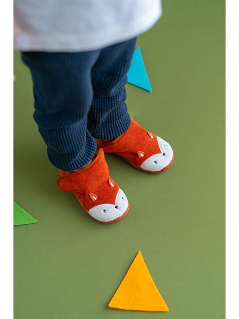 First Step Tilki Cırt Cırtlı Panduf - S000050205-20013