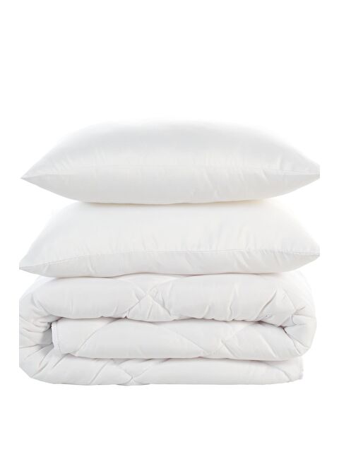 Zeynep Tekstil WaterJet Çift Kişilik Silikon Yorgan +2 Yastık Hediyeli - S000070831-20063