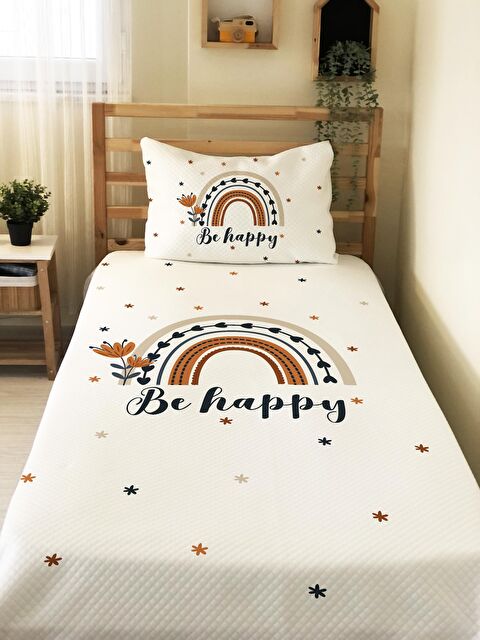 Evmila Desen Tek Kişilik Çocuk Pike Takımı - S000014582-23173