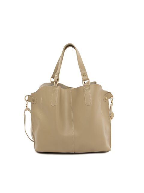 Bagmori Üç Bölmeli Çıtçıt Detaylı Çanta - S000001104-26429