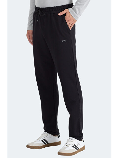 SLAZENGER MAKE Erkek Siyah Eşofman Altı