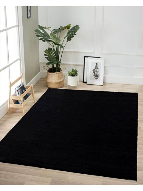 Jassrug Kürk Halı 160x220 Siyah - S000126135-19351