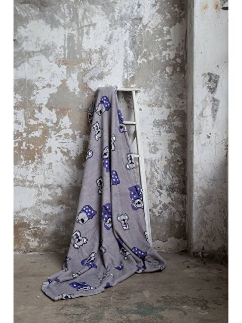 Dolce Bonita Home Wellsoft Tek Kişilik Battaniye Koala Bear Mor - S000059244-20042